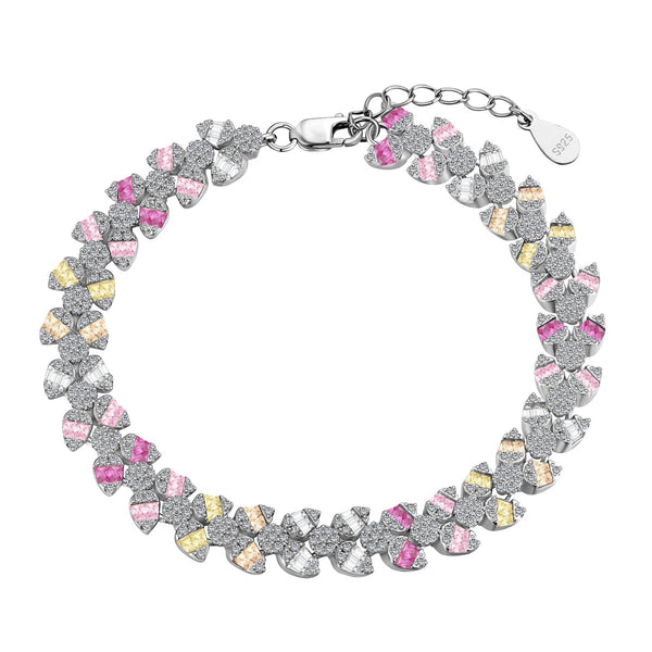<oriell> Zierliches, exquisites Armband in Blumenform für den Alltag</oriell>