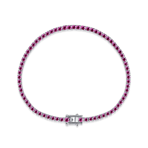 <oriell> Schillerndes buntes Armband im Rundschliff für den Alltag</oriell>