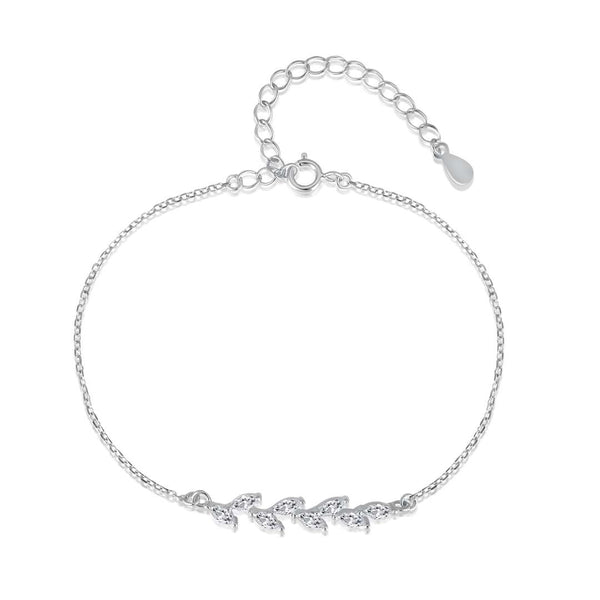 <oriell> Elegantes Armband in Weizenblattform</oriell>