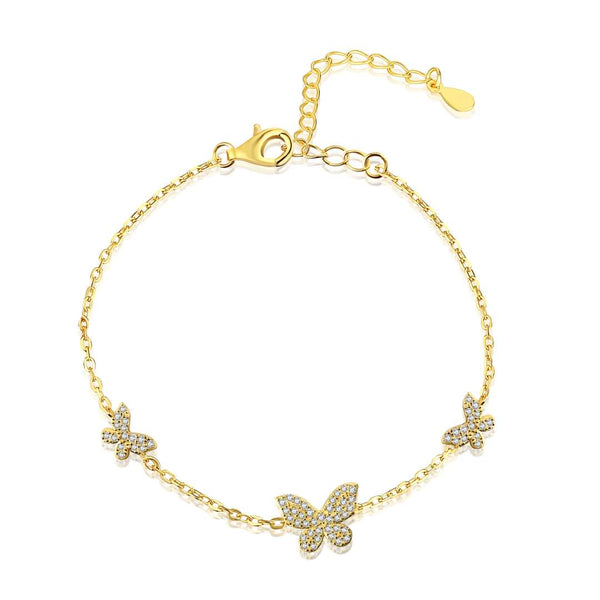 <oriell> Zartes Armband mit Schmetterlingsanhänger</oriell>