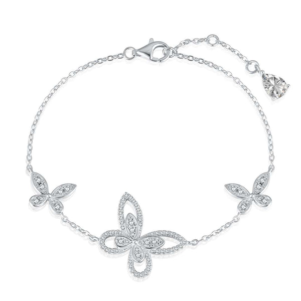 <oriell> Zartes Armband mit Schmetterlingsanhänger</oriell>