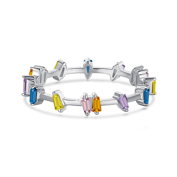 <oriell> Einzigartiger Trapezschliff-Tagesring</oriell>