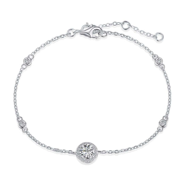 <oriell> Schillerndes Armband in Rundschliffform</oriell>
