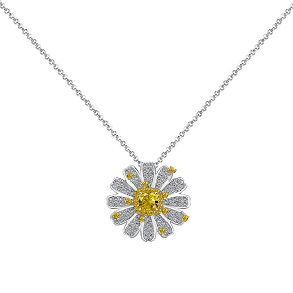 <oriell> Exquisite Gänseblümchen-Halskette</oriell>