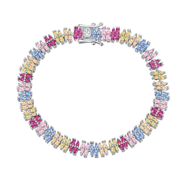 <oriell> Funkelndes, exquisites Party-Armband mit mehreren Schliffen</oriell>