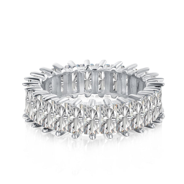 <oriell> Einzigartiger farbenfroher Ring im Radiantschliff</oriell>